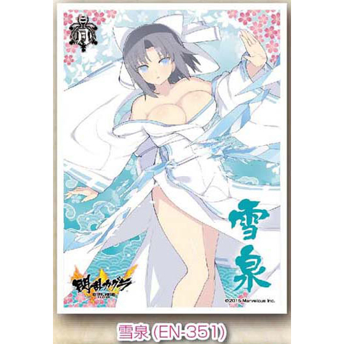 キャラクタースリーブ 閃乱カグラ ESTIVAL VERUS -少女達の選択- 雪泉