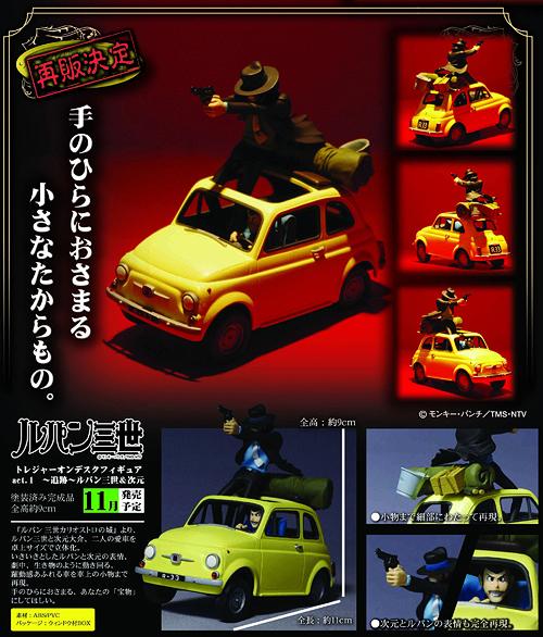 トレジャーオンデスクフィギュア act.1 ～追跡～ ルパン三世 & 次元