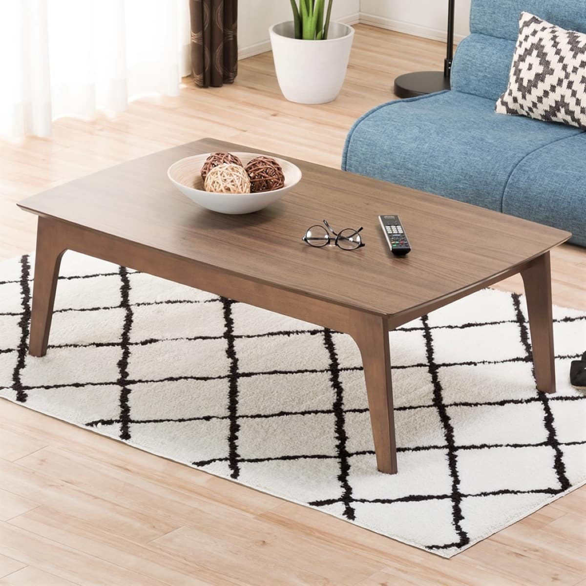 ニトリ リビングこたつ(アーチC 110 MBR) - 通販 | 家具とインテリアの