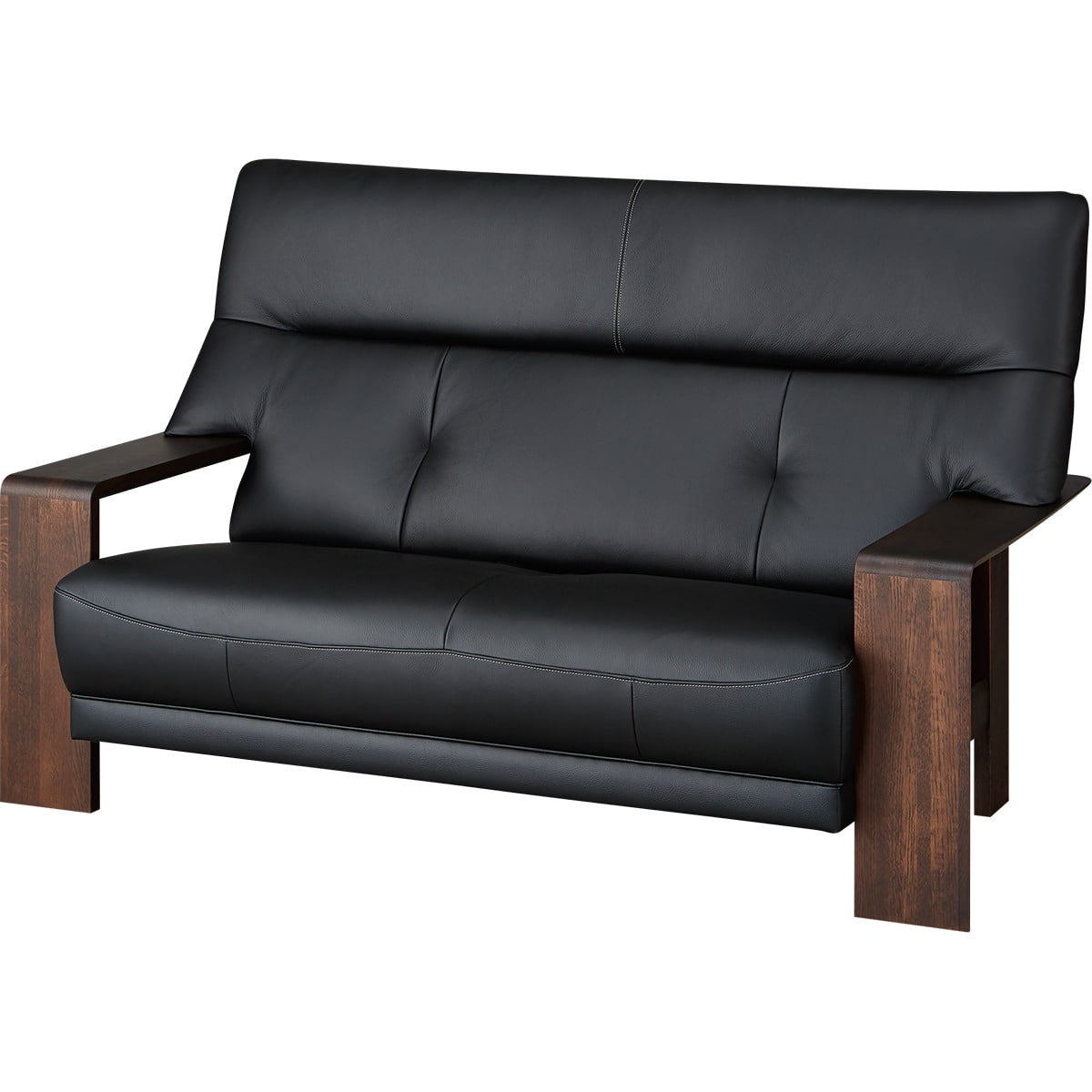 2人掛けワイドソファ 本革(一部合成皮革)タイプ (カリモク ダンテ2