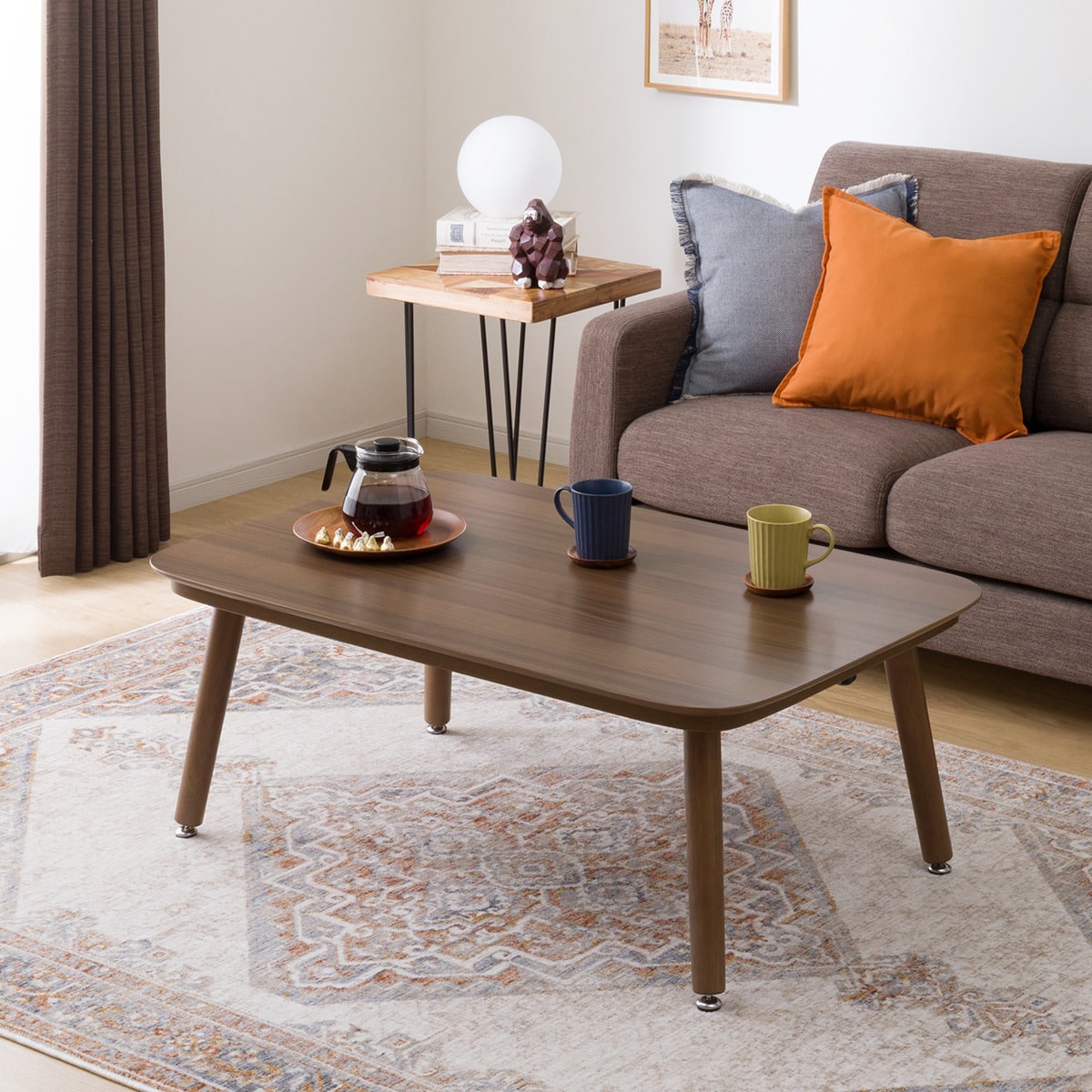 高さが変えられる2Wayこたつテーブル(NV03 105 MBR) | ニトリネット