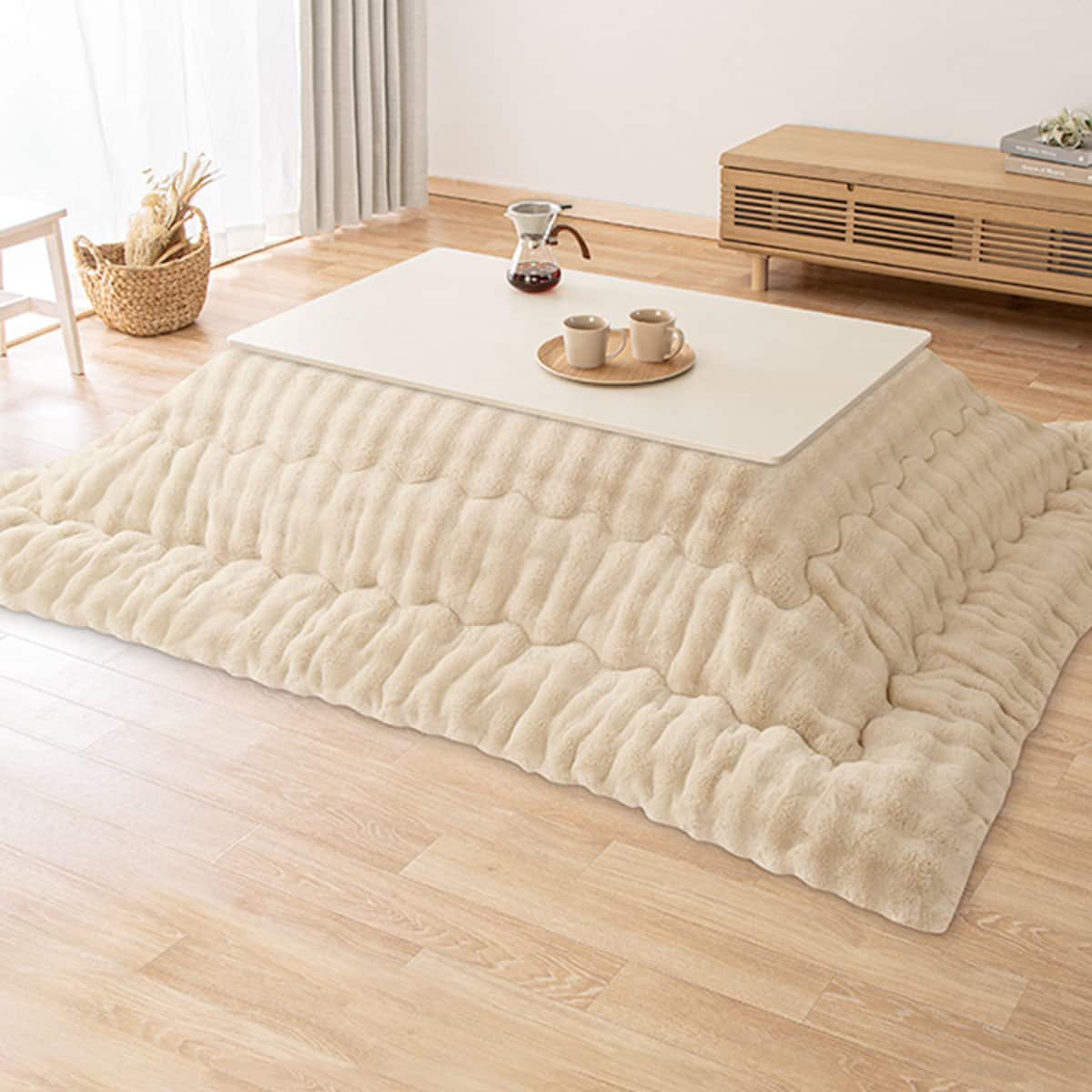 こたつ掛けふとん ポコポコ 大判(NウォームWSP RP2414 BE) | ニトリ