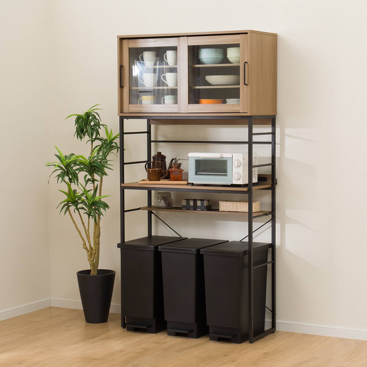 ゴミ箱上ラック(IG002 1890 LBR) | ニトリネット【公式】 家具