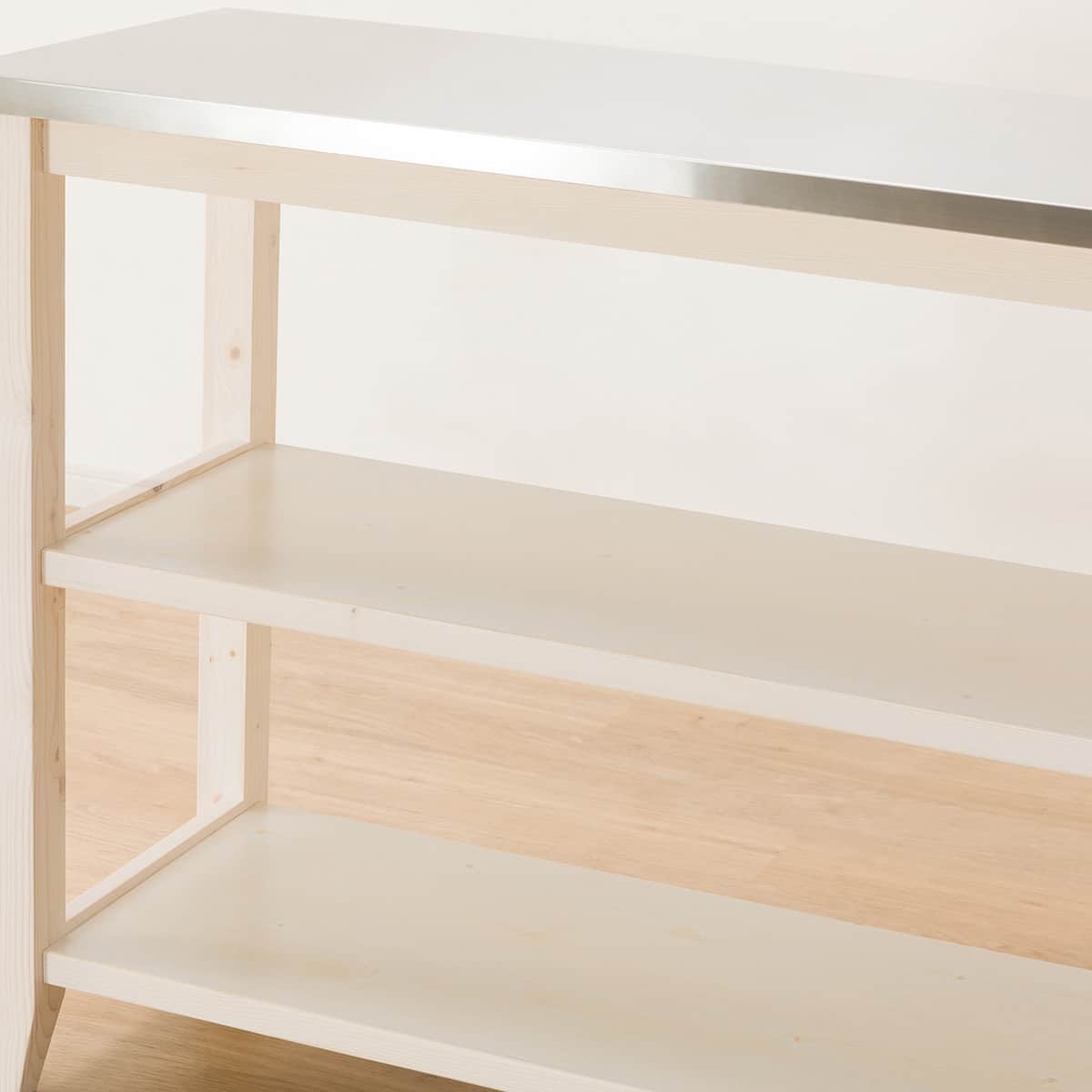 ワークテーブル(シナモ12045WH ステン) | ニトリネット【公式】 家具