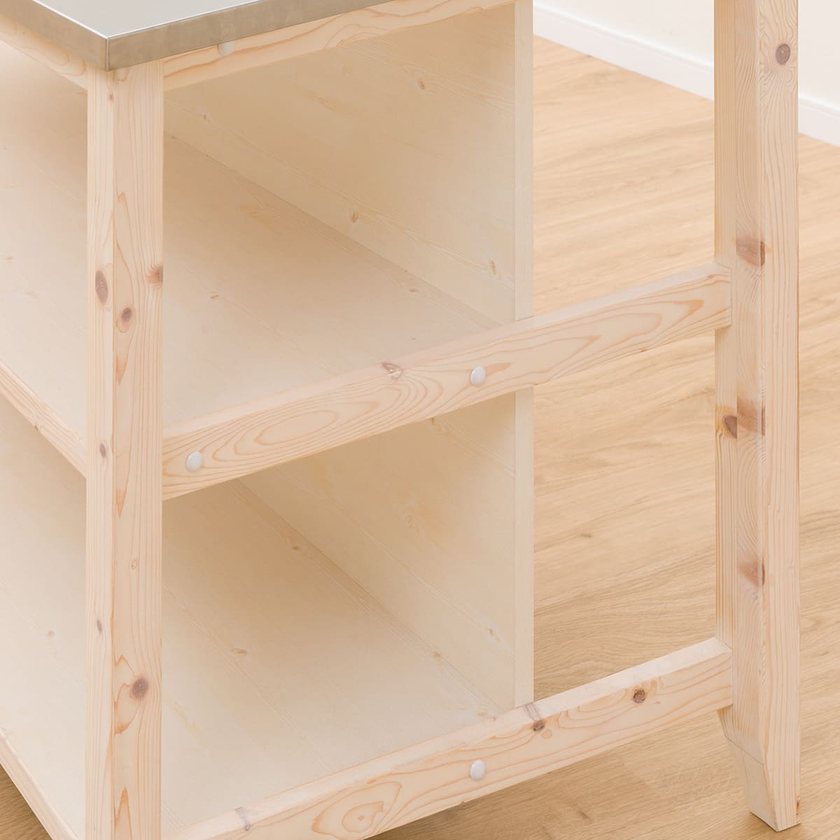 ワークテーブル(シナモ12078WH ステン) | ニトリネット【公式】 家具