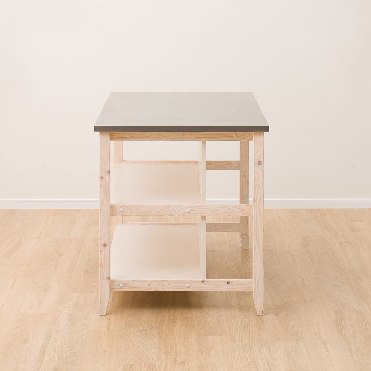 ワークテーブル(シナモ12078WH ステン) | ニトリネット【公式】 家具