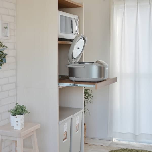 ごみ箱が入るキッチンラック (高さ約173cm WH) | ニトリネット【公式