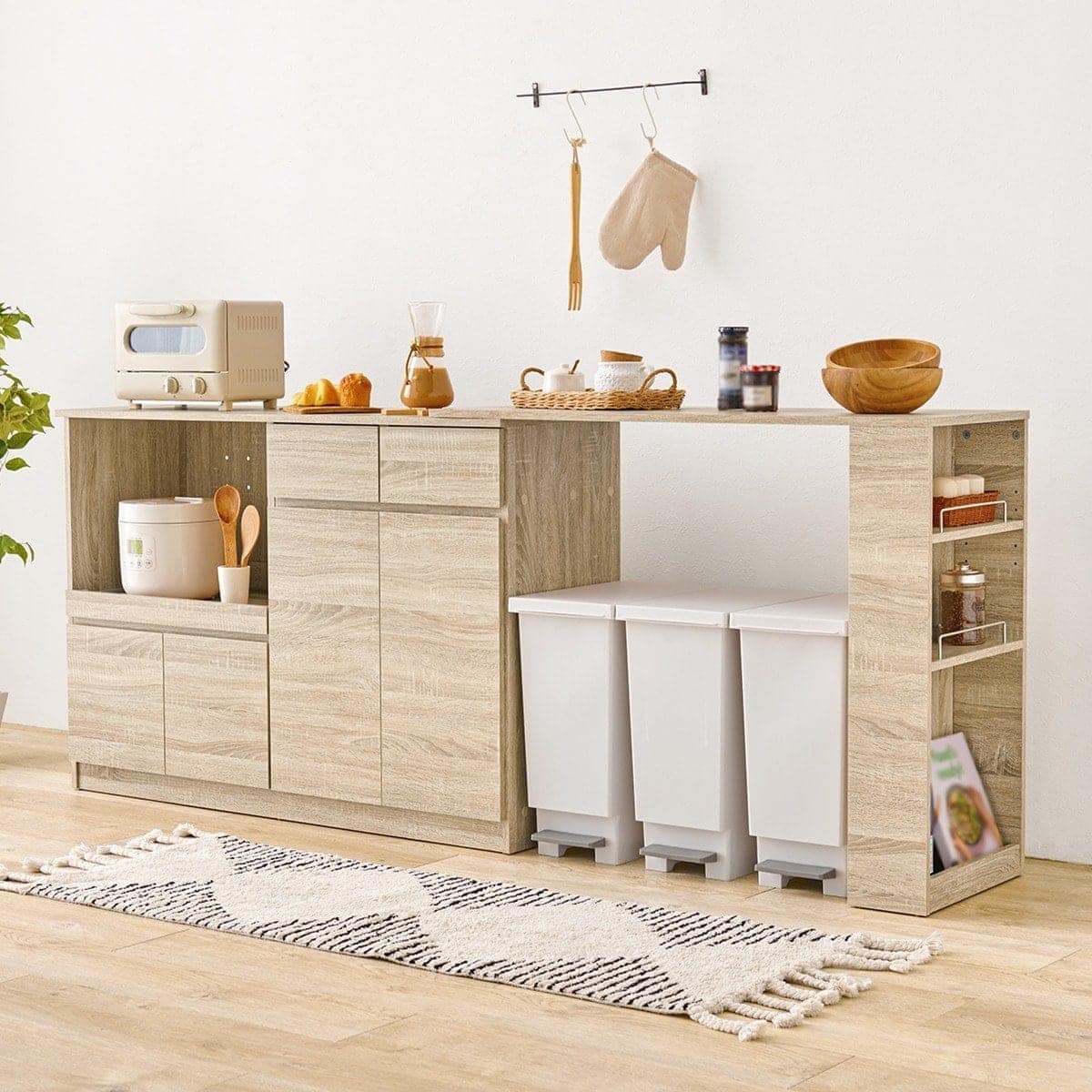 伸縮キッチンカウンター (幅133～207cm NA) | ニトリネット【公式