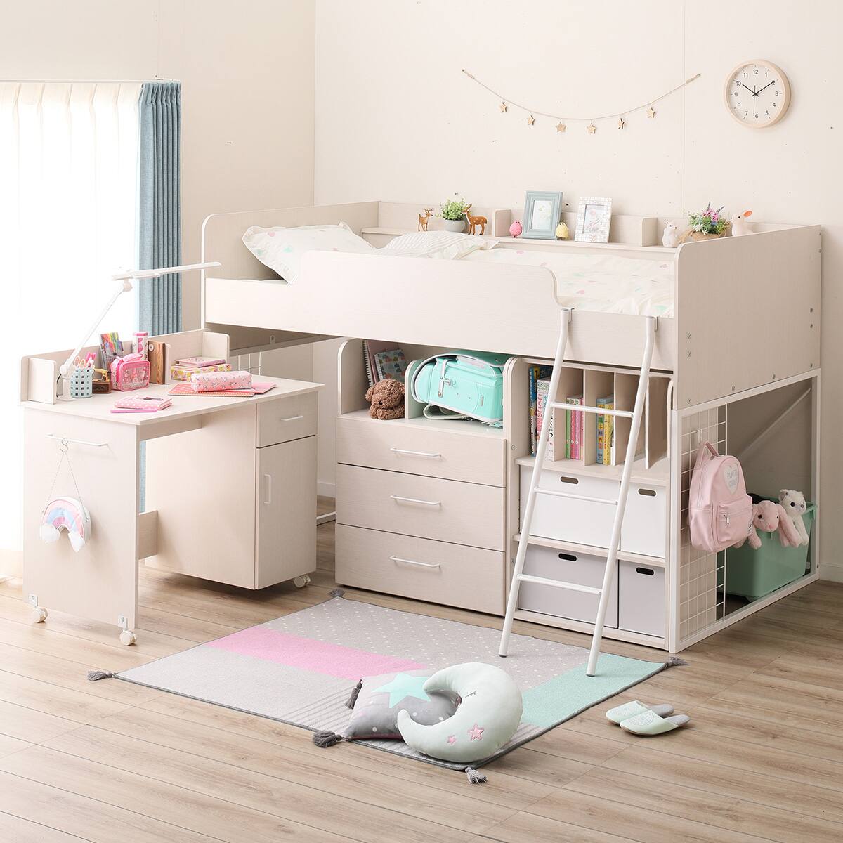 ニトリ システムベッド(デニッシュRN WW/WH) - 通販 | 家具と