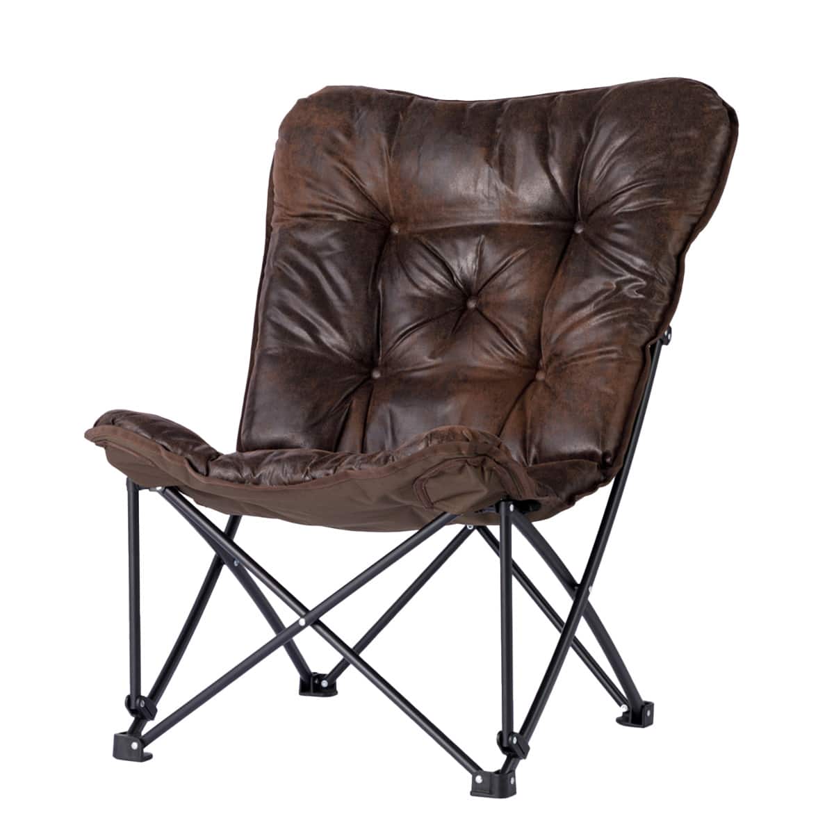 洗える＆はっ水 バタフライチェア(ハイバック ブラウン CO1SS