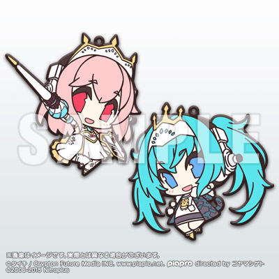 GSR レーシングミク＆すーぱーそに子 コラボラバーストラップ