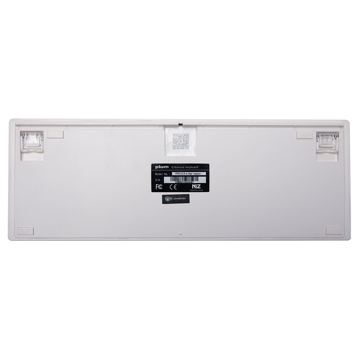 NiZ X99 静電容量無接点キーボード テンキー付き 白い