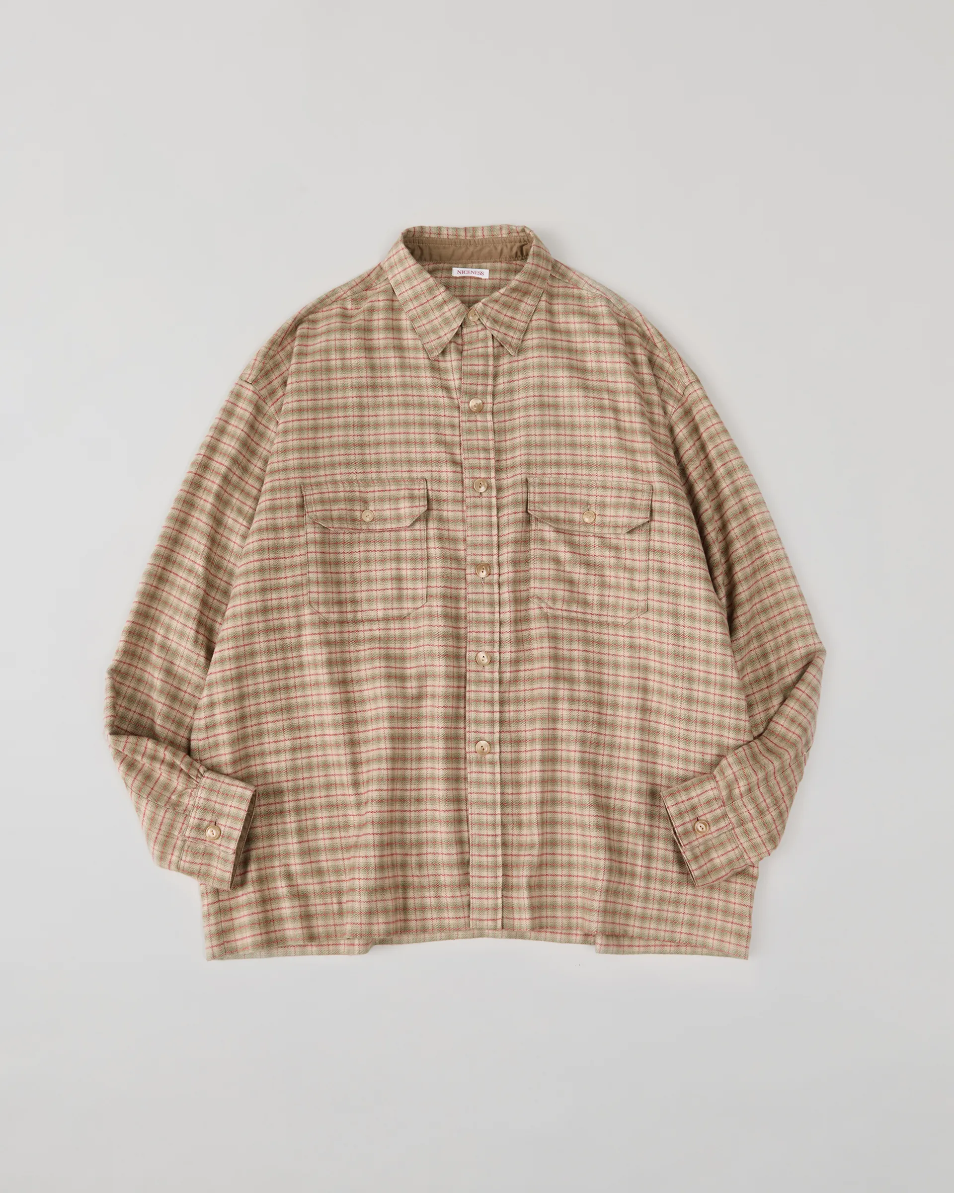 NICENESS「WILDE」スモックシャツ NICENESS「WILDE」スモックシャツ