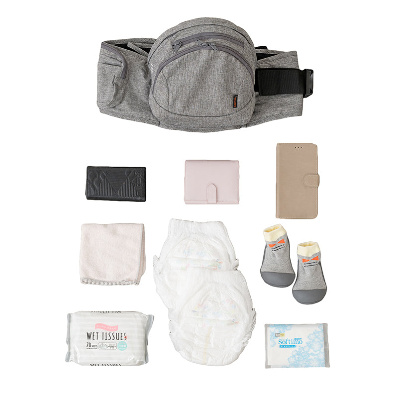 ナップナップ ヒップシート Tran ダブルショルダー 抱っこひも