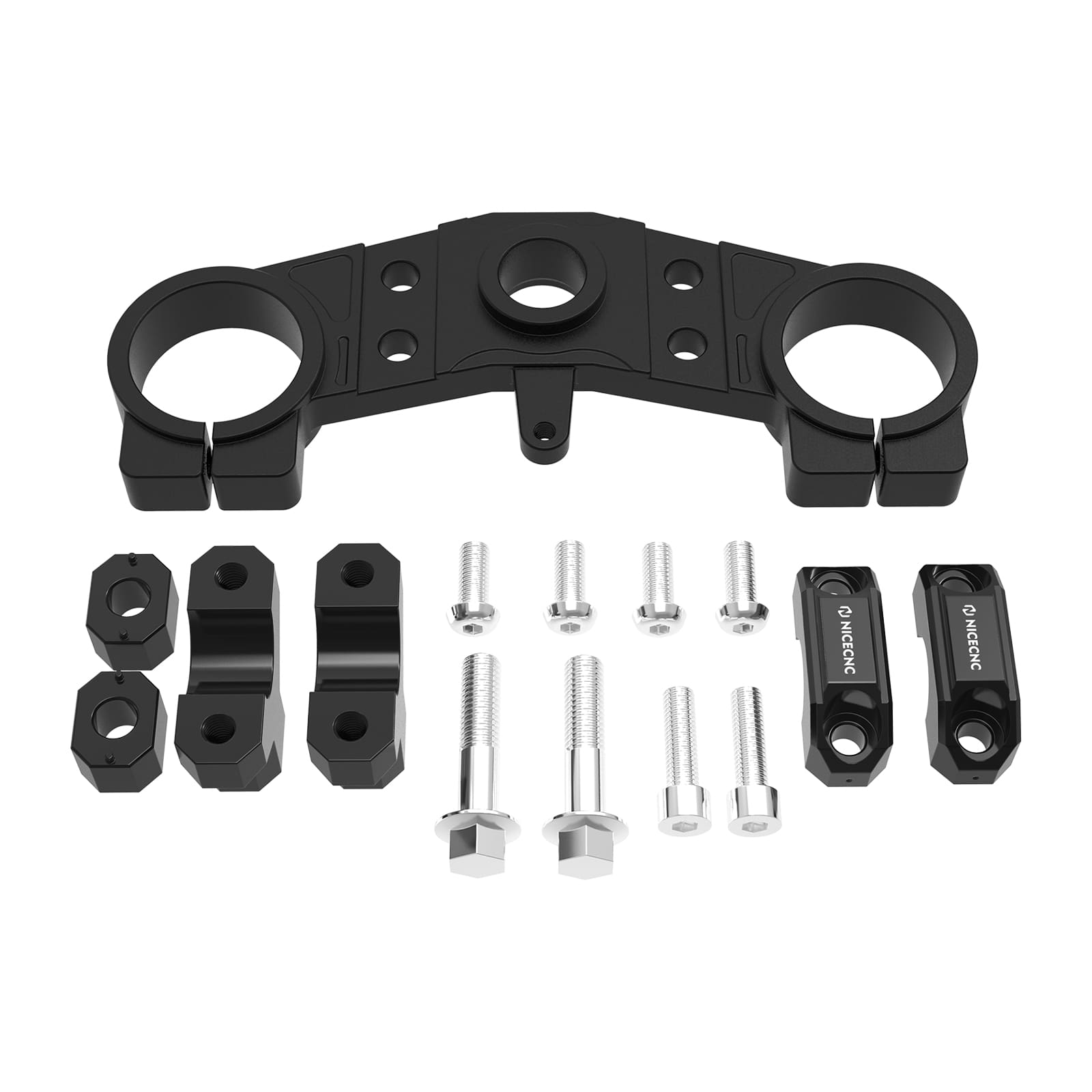 Upper Triple Tree & Handle Bar Riser Clamps for YZ80 YZ85