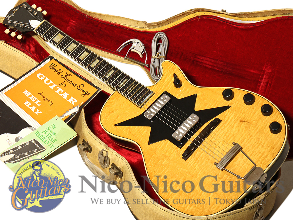 Harmony 1960s H7208 Roy Smeck Stratotone “Jupiter Blonde” (Blonde