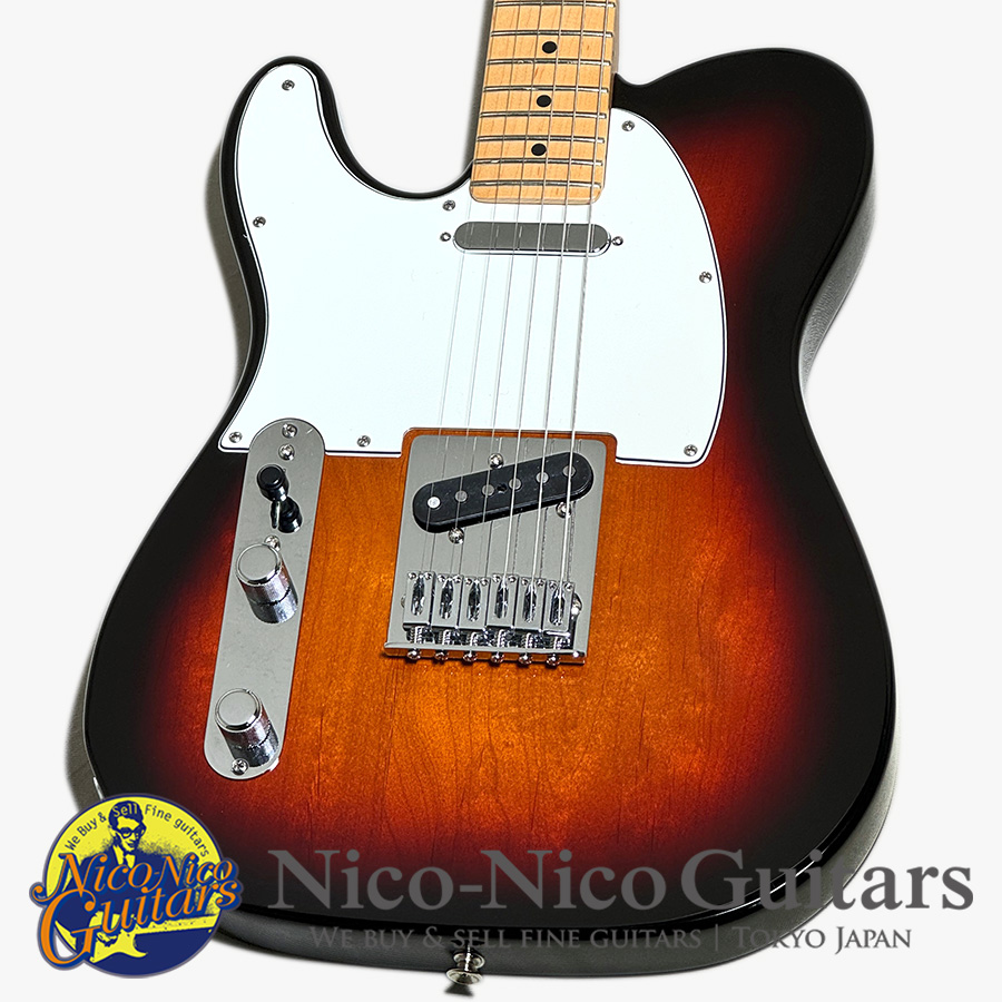 Fender Mexico 2022 Player Telecaster Left Hand (Sunburst / Maple