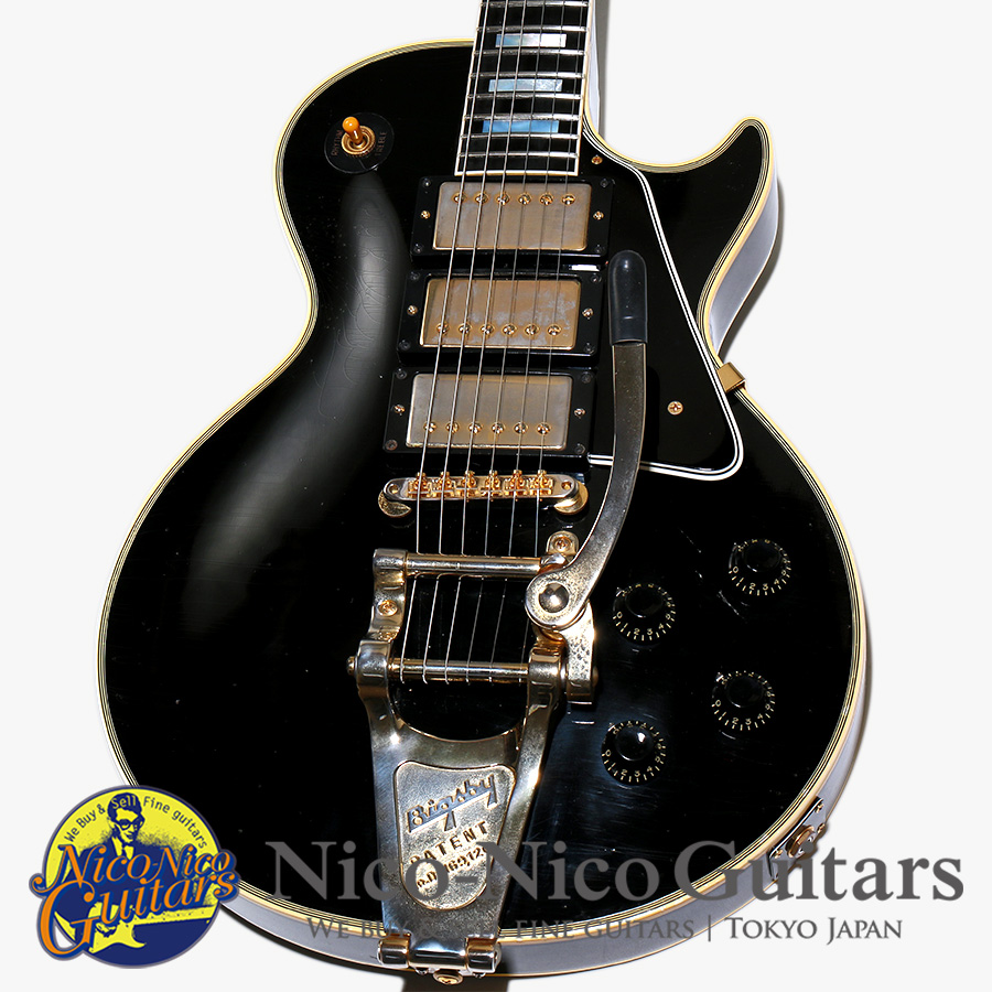 Gibson Custom Shop 2022 Murphy Lab 1957 Les Paul Custom 3PU Bigsby