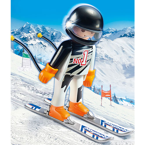 ニコリ（玩具 食器 陶器 雑貨 通販） / プレイモービル スキーレーサー