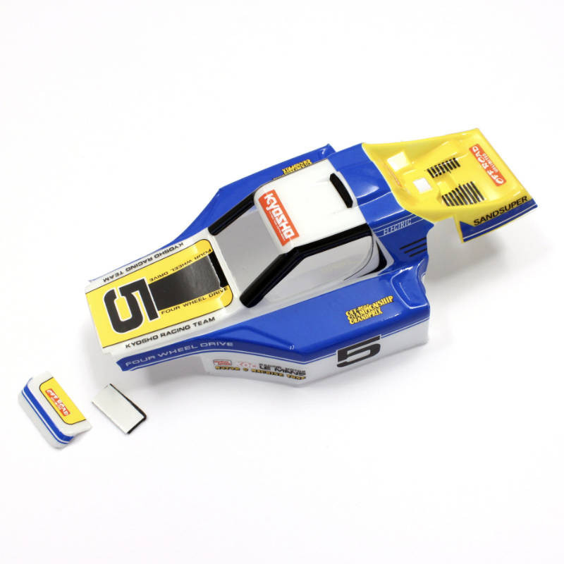 KYOSHO OPTIMA BODY SET (BLUE/WHITE) MINI-Z BUGGY MBB01BW