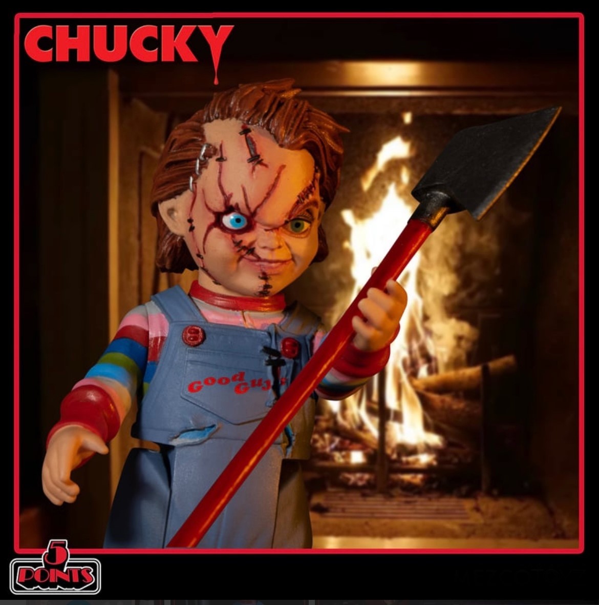 5 Points Chucky Deluxe Action Figure Set – Nightmare Toys