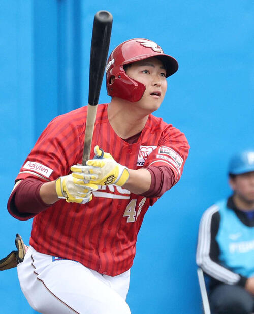 楽天】1軍キャンプスタートのドラ7阪上翔也、左内腹斜筋損傷で離脱