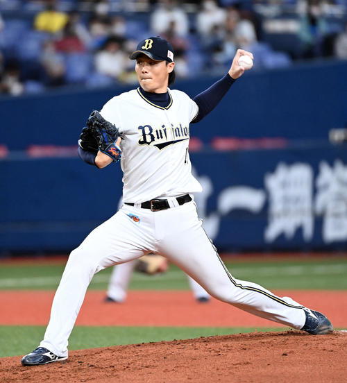 オリックス山崎福也6回77球1失点「早く終わりたい」省エネ自己最多6