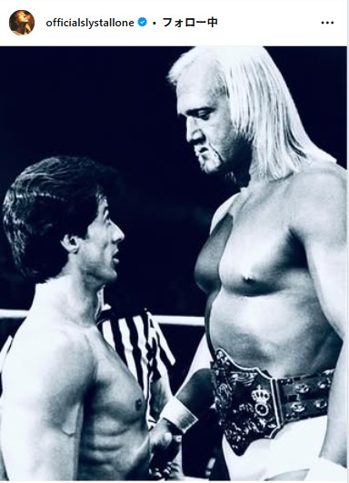スタローン「私の胸は張り裂けそう」映画「ロッキー3」で起用のハルク