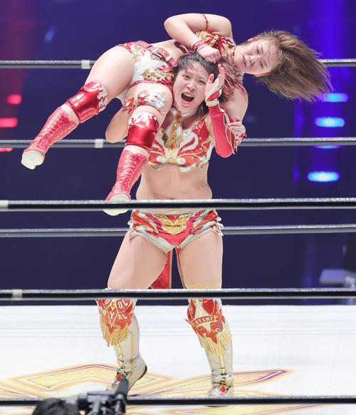 マリーゴールド】林下詩美、Sareee下してワールド王座初戴冠「今日から