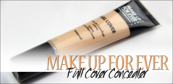 Review: Make Up For Ever ”Full Cover” Waterproof Concealer