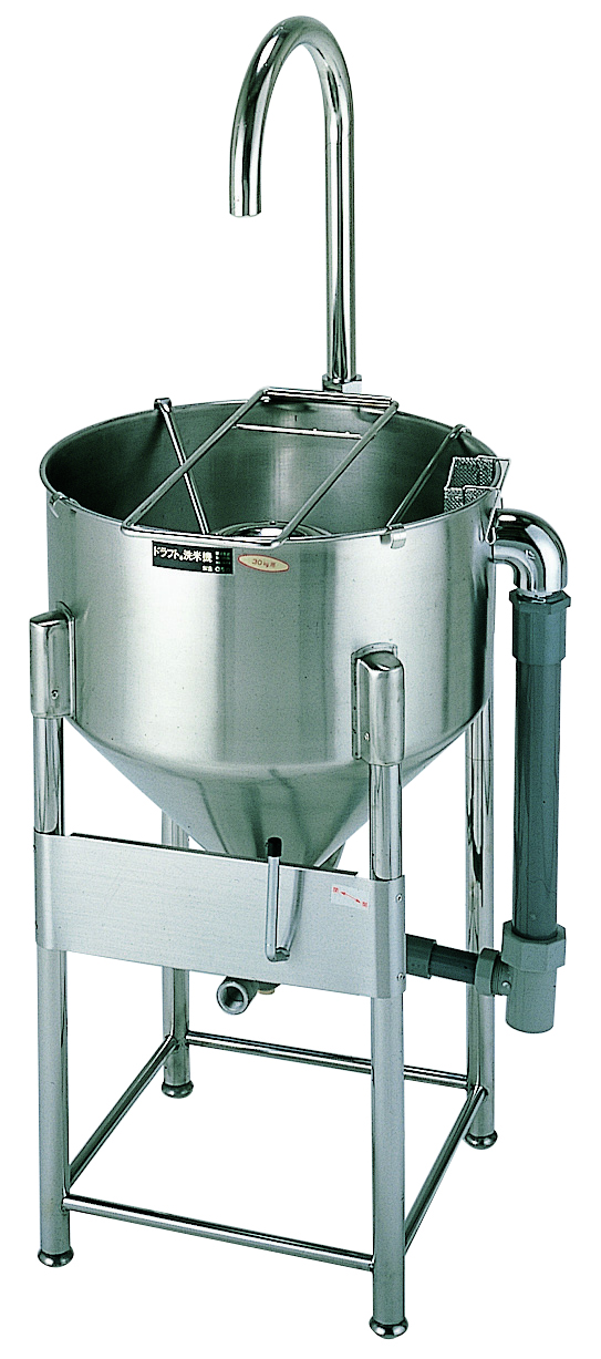 水圧洗米機 - （炊飯機器｜自動洗米機・水圧洗米機）