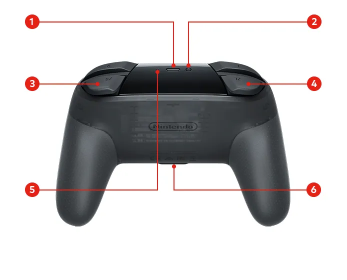 Nintendo Switch Proコントローラーの主な仕様 | 周辺機器 | Nintendo