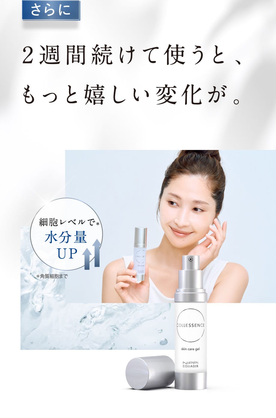 NIPPI COLLAGEN | コレセンス スキンケア ジェル 生コラーゲン美容液の