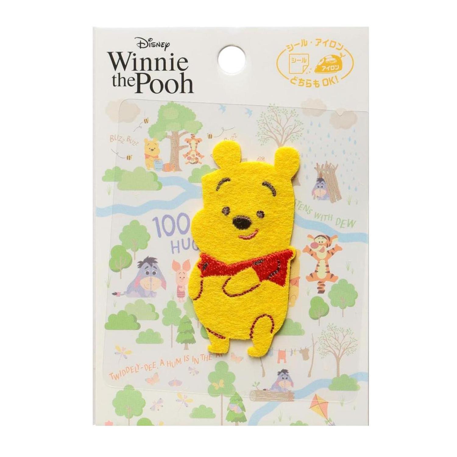 MY5505-MY524 パイオニア ワッペン クマのプーさん「プー」 1枚入