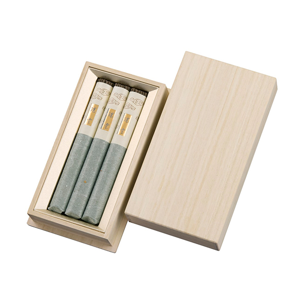 瑞雲 桐箱短寸3入 | 贈答用お線香 | 日本香堂公式