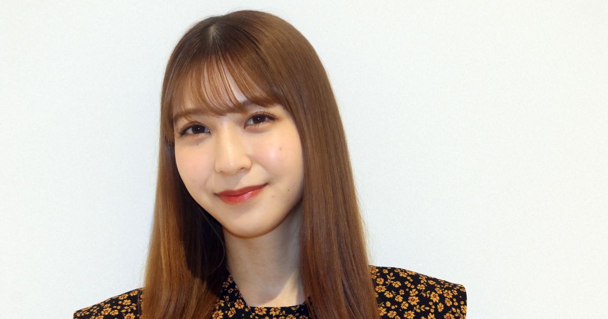 31日に卒業公演を行う松岡菜摘＝10日午後3時59分（撮影・古川泰裕