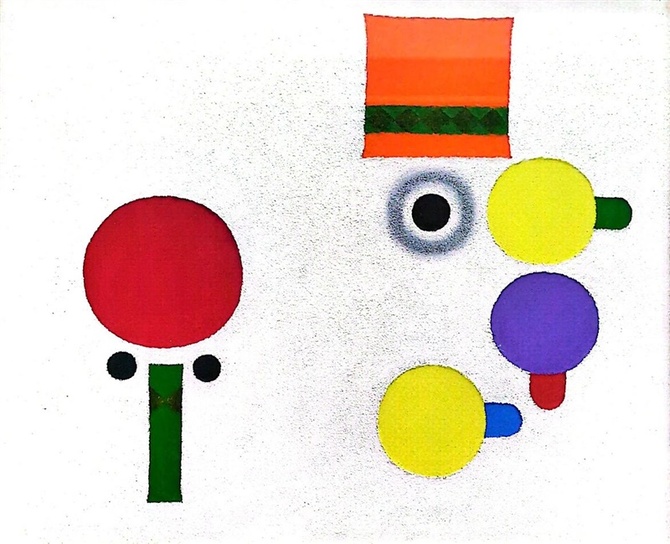 芸術の秋 大分・日田市所蔵品公開 宇治山哲平、岩澤重夫…出身作家らの