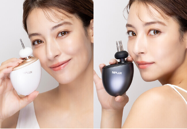NIPLUX 顔特化型筋膜ガン「BEGUN」の情報初公開――小型・携帯設計で表情