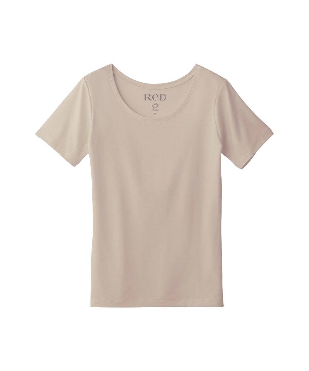 ☆ReD バイタルテック Uネックインナー半袖 (レディース) 通販【ニッセン】