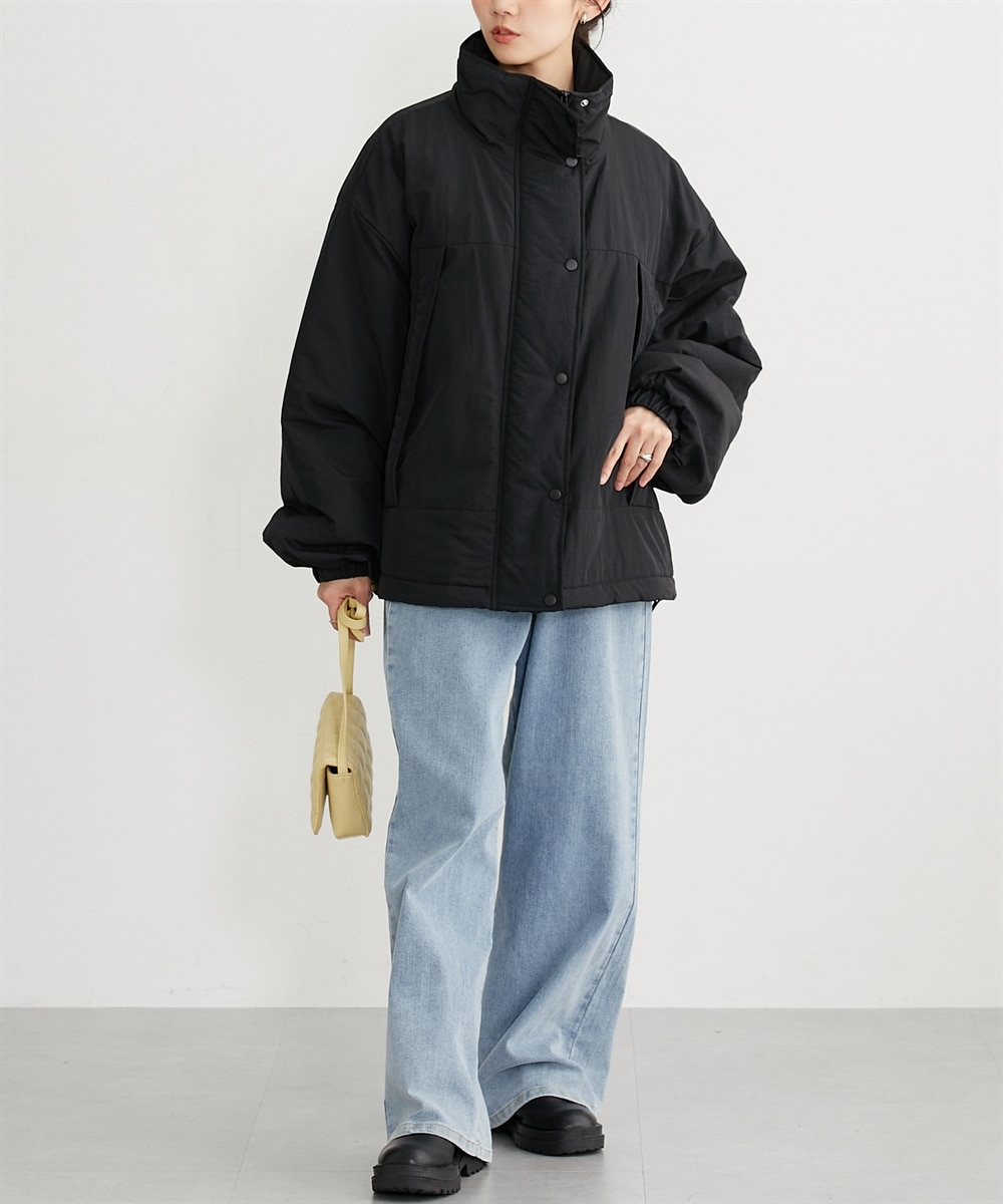 スタンドショート丈モンスタージャケット 通販【ニッセン】