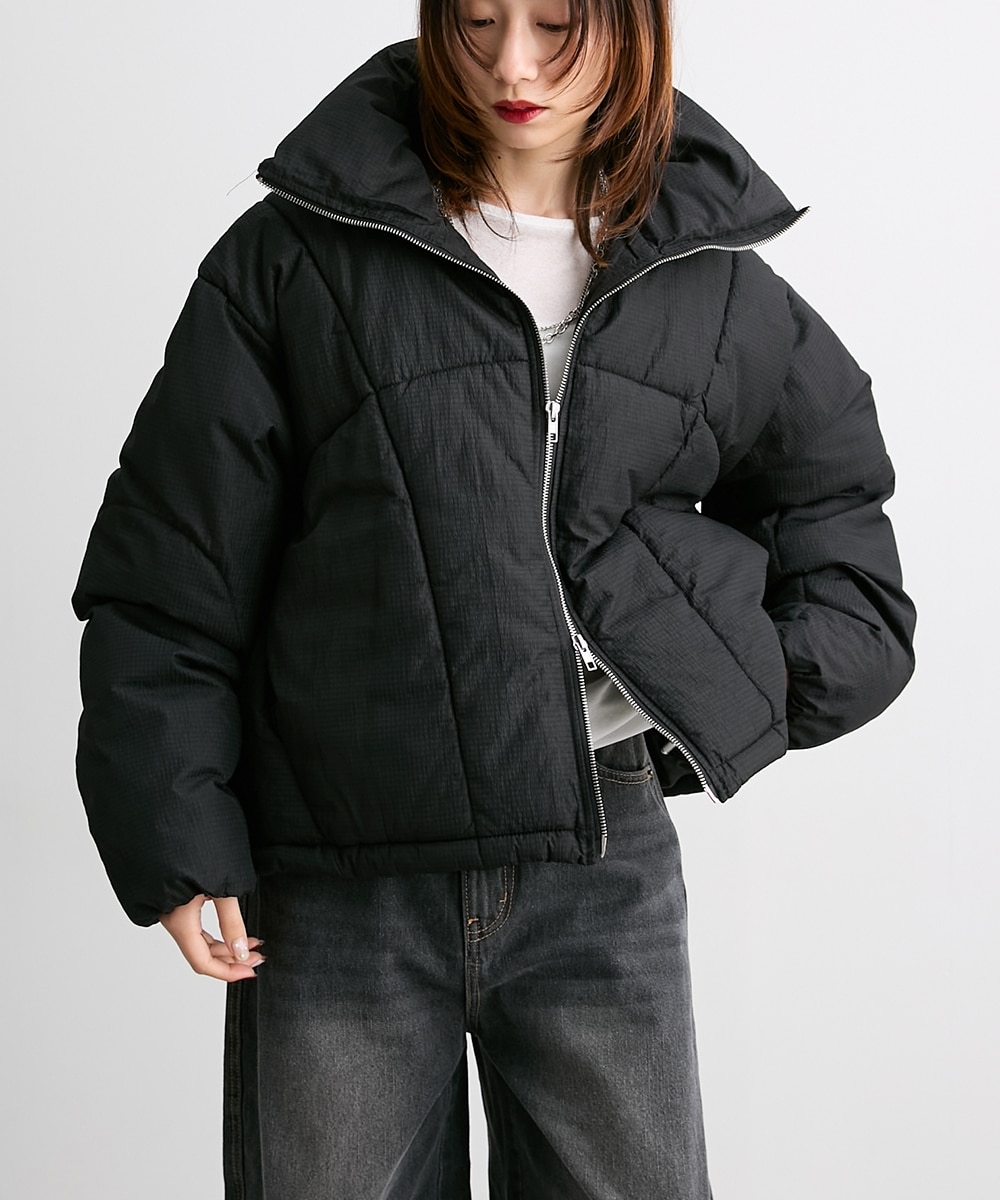 ファイバーダウンスタンドネックショートコート［Soiunique］ 通販