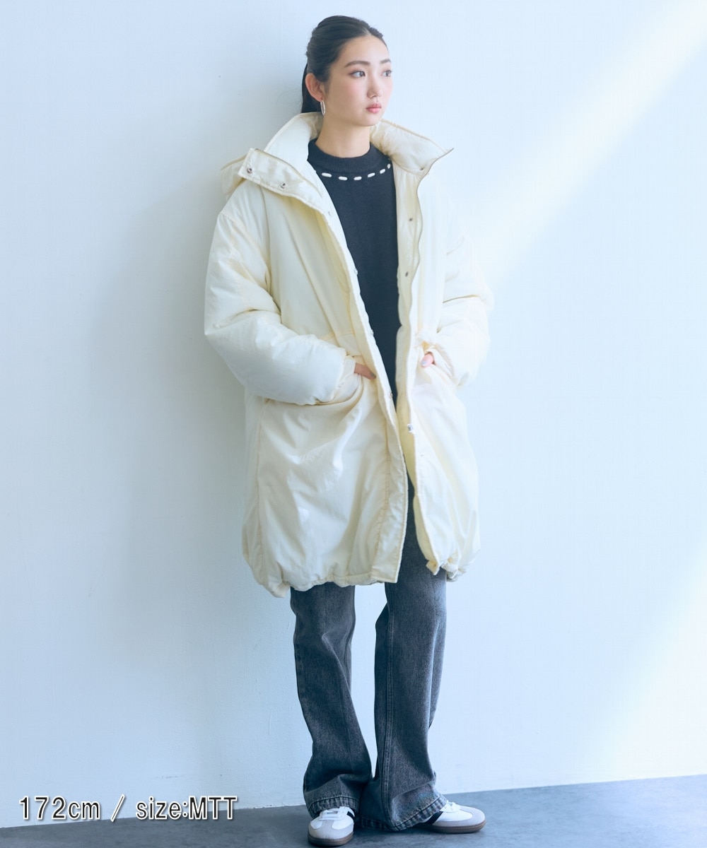 高身長 中綿モンスターパーカー（トールサイズ）Essenave 通販【ニッセン】