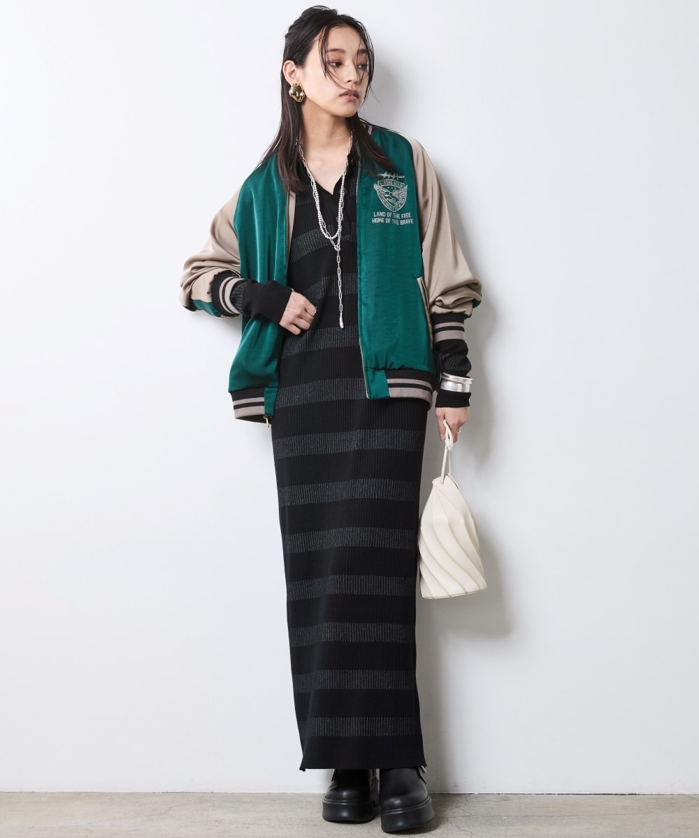 リバーシブルスカジャン＜大きいサイズ有＞シックスタイル 通販