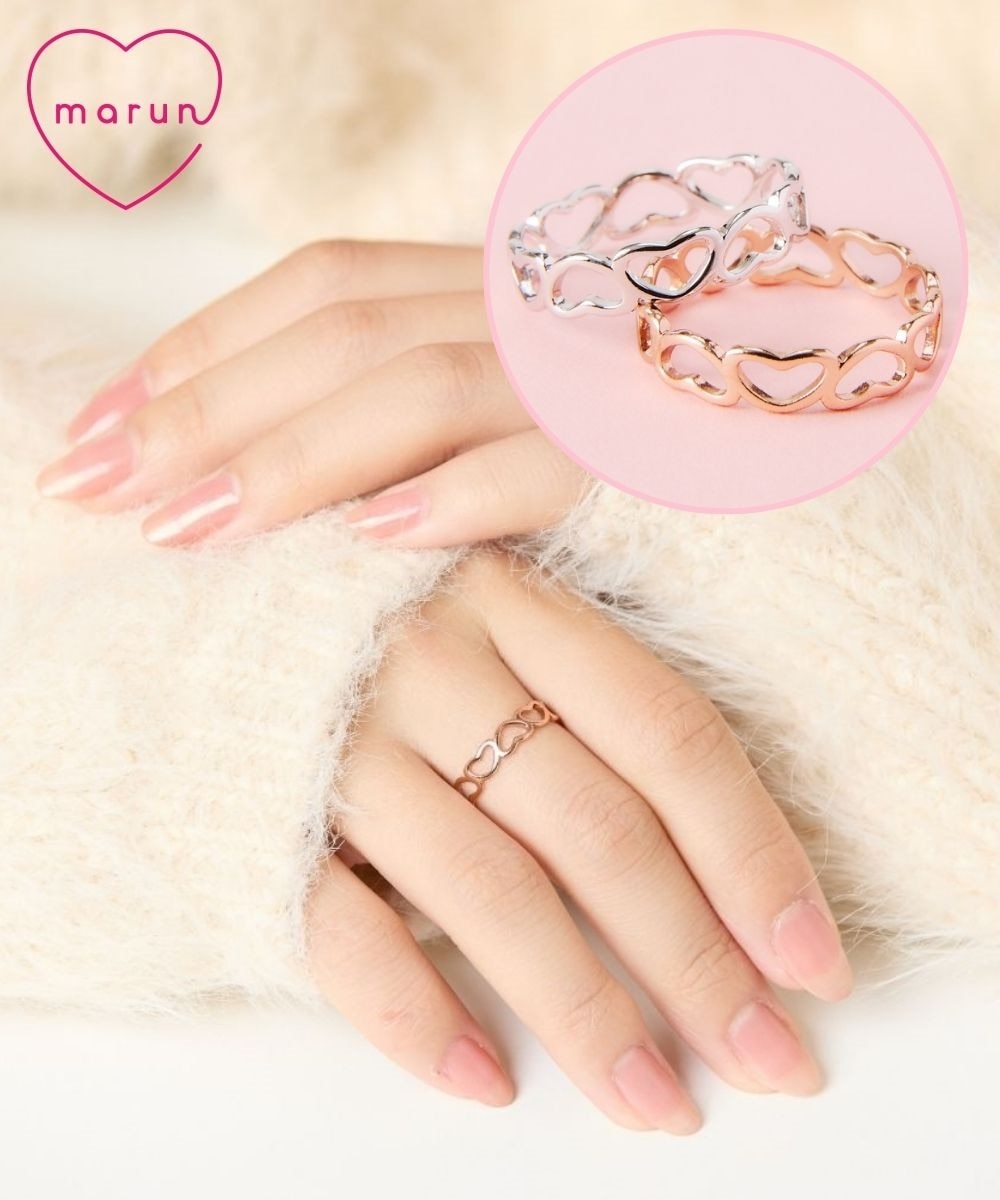 大きいサイズ ハートリング marun（選べる3サイズ） 通販【ニッセン】