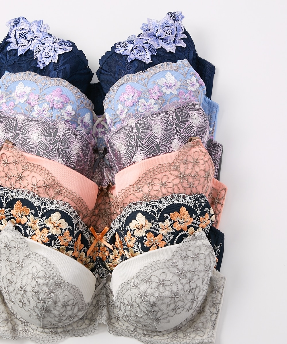 おまかせ福袋ブラジャーショーツ3セット組（トリンプ） 通販【ニッセン】