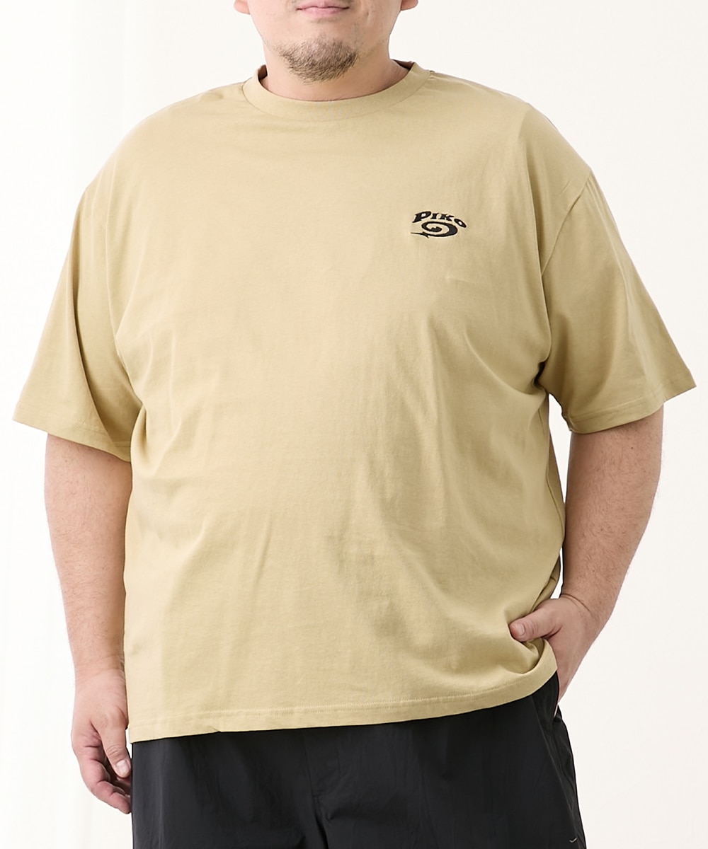 バックプリント半袖Tシャツ PIKO 【大きいサイズ】 通販【ニッセン】