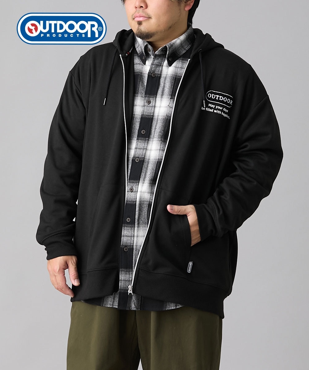 ダンボールフルジップパーカー OUTDOOR PRODUCTS【大きいサイズ】 通販