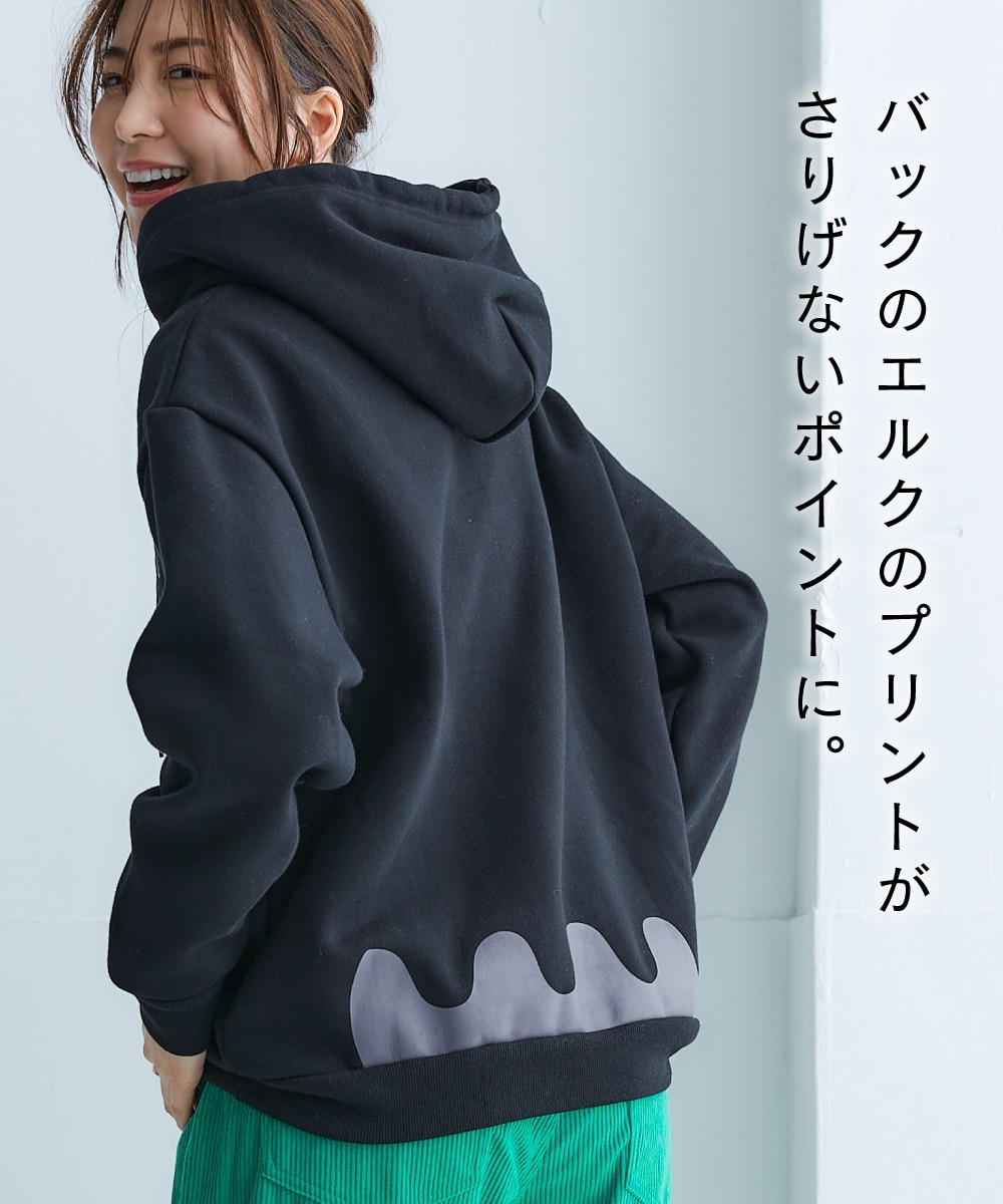 moz（モズ）裏起毛パーカー 通販【ニッセン】