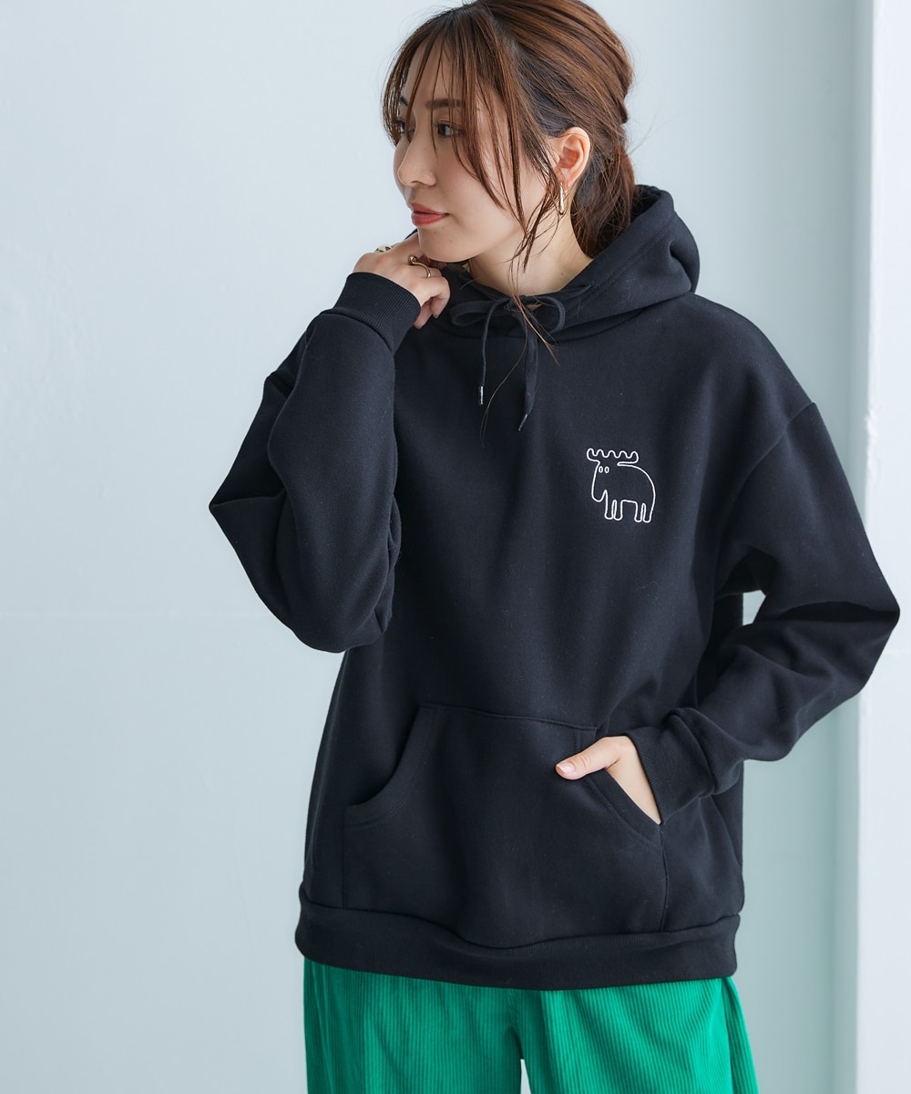 moz（モズ）裏起毛パーカー 通販【ニッセン】