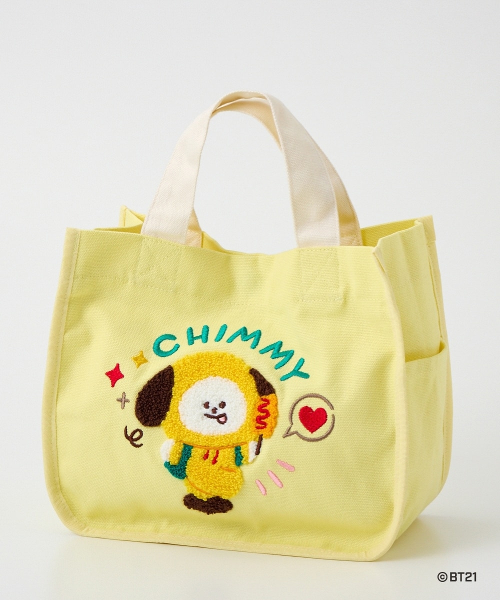 BT21 amazing journeyサガラ刺しゅうキャンバストートバッグ 通販